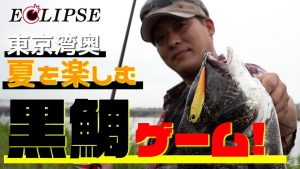 夏の東京湾奥・超１級メジャースポットで連発！！ECLIPSEのバイブレーションシリーズを使用した夏のクロダイゲーム！！
