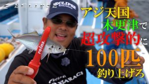 【ECLIPSEバチコン】アジ天国木更津で超攻撃的に100匹釣りあげろ！